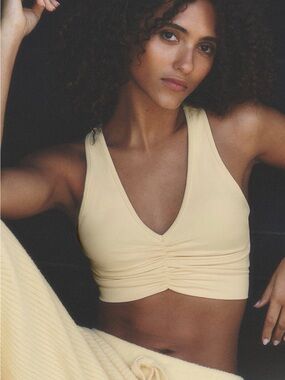 ALO Wild Thing Bra | Candlelight Yellow